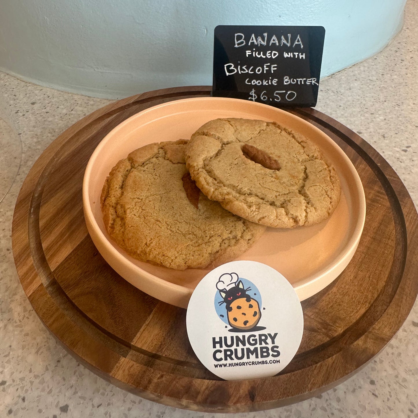 Banana Biscoff Cookie (soft filling)